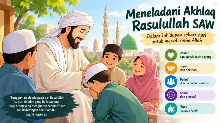 Meneladani Akhlaq Persaudaraan Rasulullah SAW