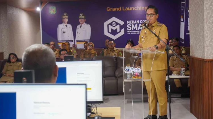 Luncurkan Medan Corpu Smart, Rico Waas Dorong Peningkatan Kompetensi ASN