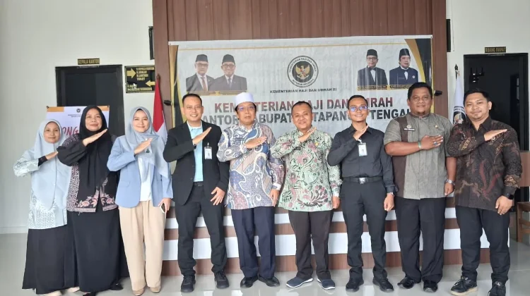 Kemenhaj Tapteng dan BSI Perkuat Sinergi Pelayanan Haji