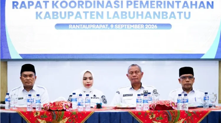 Bupati Labuhanbatu Pimpin Rakor Akselerasi Program Membangun Desa Menata Kota