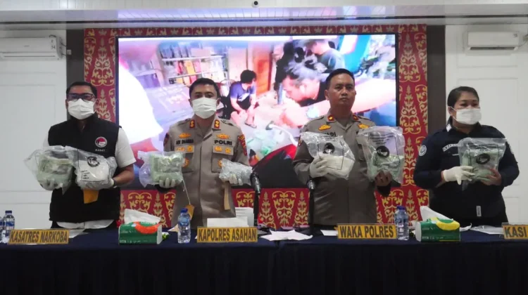 Bawa Sabu Narkoba Dari Malaysia, Seorang Pria Ditangkap Polres Asahan