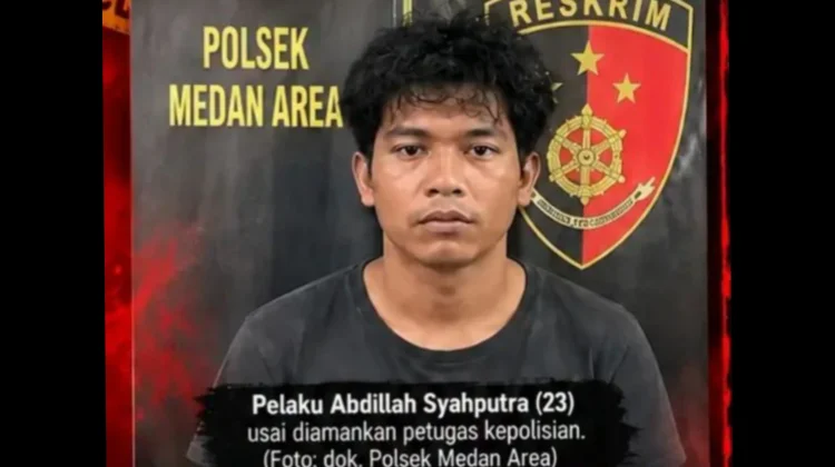 Polsek Medan Area Amankan Terduga Pencuri Pompa Air