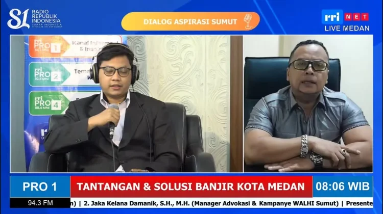 Pakar Mendiskusikan Penanganan Masalah Banjir Medan