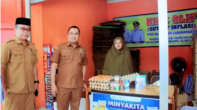 Tekan Laju Inflasi, Pemkab Labuhanbatu Gelar Pasar Murah