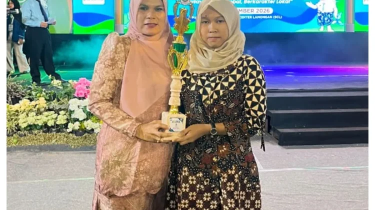 Ukir Prestasi Nasional, Murid MAN 2 Labura Raih Juara 1 Desain Grafis EXTRANAS