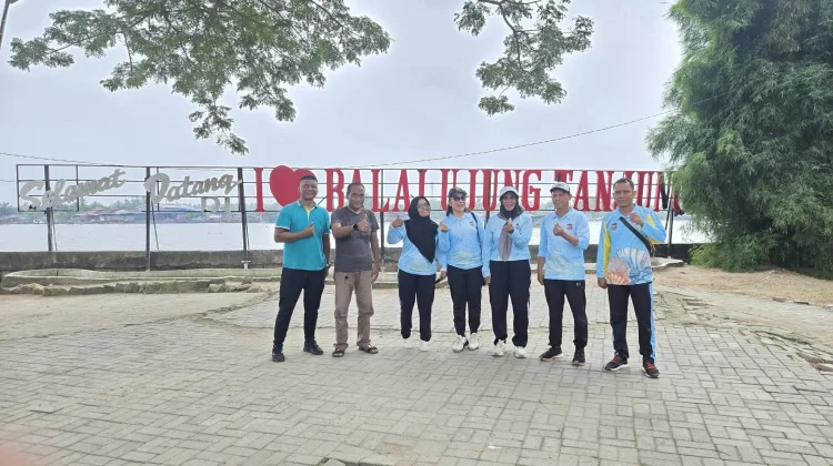 Disporapar Tanjungbalai Tinjau Potensi Wisata Balai di Ujung Tanjung
