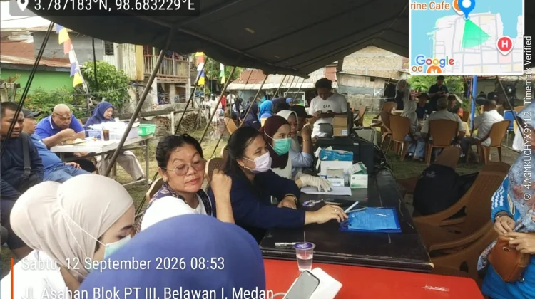 CKG Jemput Bola Perluas Akses Kesehatan Warga Belawan
