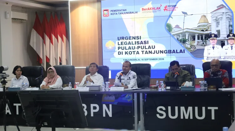Sinergi Pemko Tanjungbalai-BPN Perkuat Integrasi Data NPGT