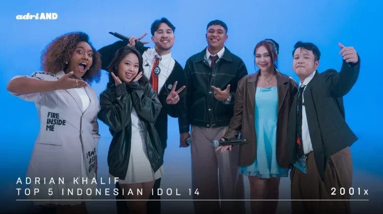 Adrian Khalif Gandeng Top 5 Indonesian Idol 14 di adriAND Episode 39, Bawakan “2001x”