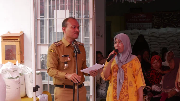 Wali Kota Tanjungbalai Pastikan Bantuan Pangan Tepat Sasaran