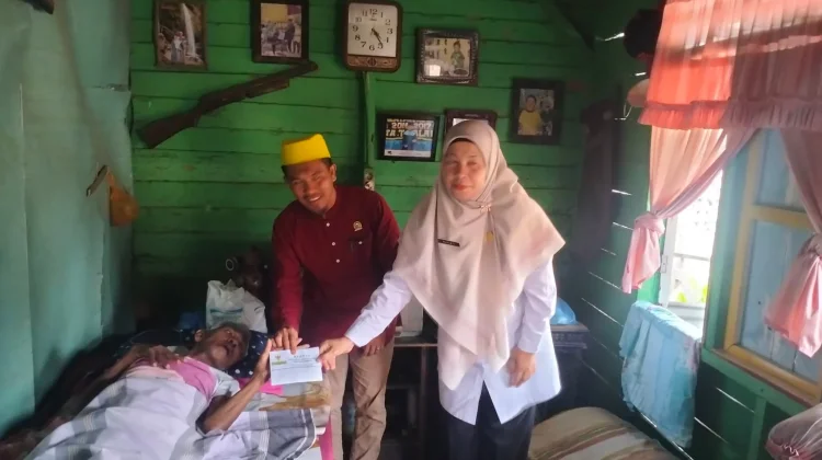 BAZNAS Tanjungbalai Salurkan Bantuan Kesehatan untuk Arif Yurisman