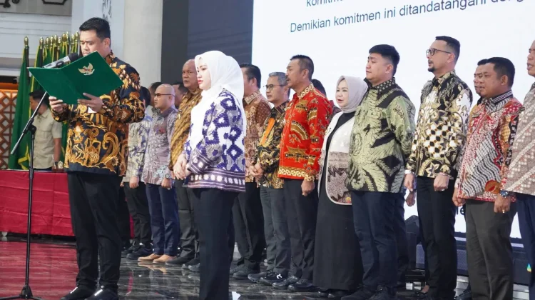 Plt Bupati Langkat Komitmen Wujudkan Pemerintah Bersih dari Korupsi