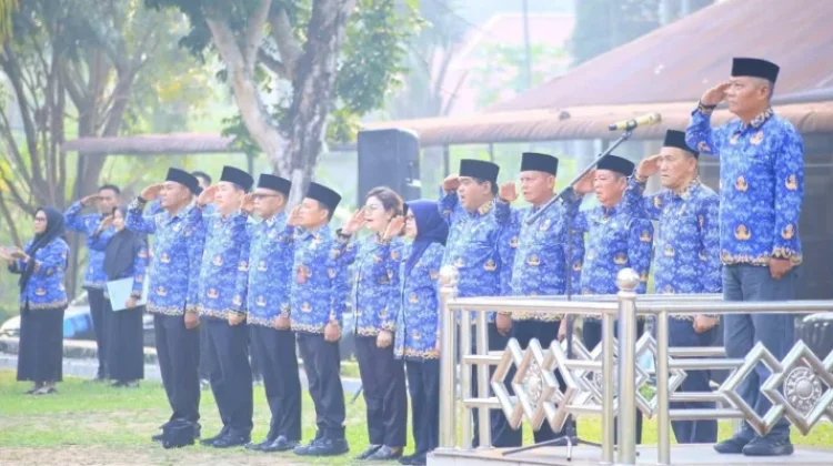 Apel Gabungan Kelompok I Pemkab Labuhanbatu Diikuti 18 OPD