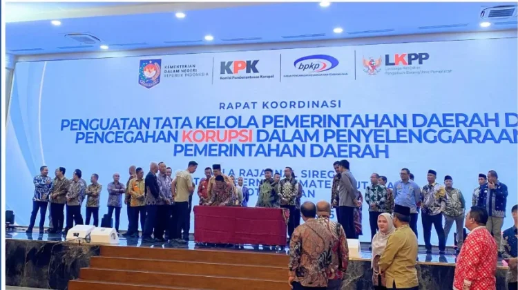 Wabup Labuhanbatu Hadiri Rakor Pencegahan Korupsi Bersama Kemendagri dan KPK