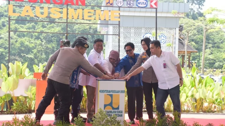 Pengisian Awal Bendungan Lau Simeme Resmi Dimulai