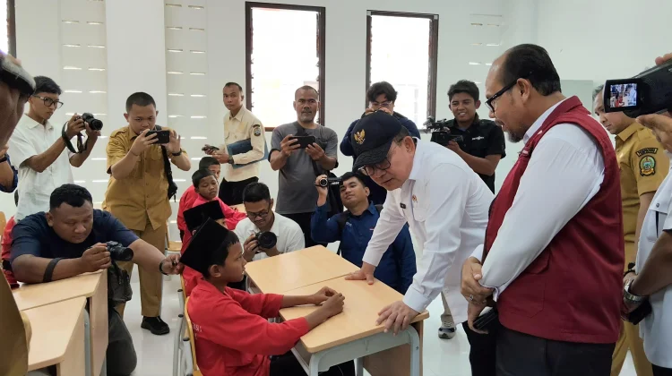 Kepala Staf Kepresidenan Kunjungi Sekolah Rakyat Terintegrasi 1 Sergai