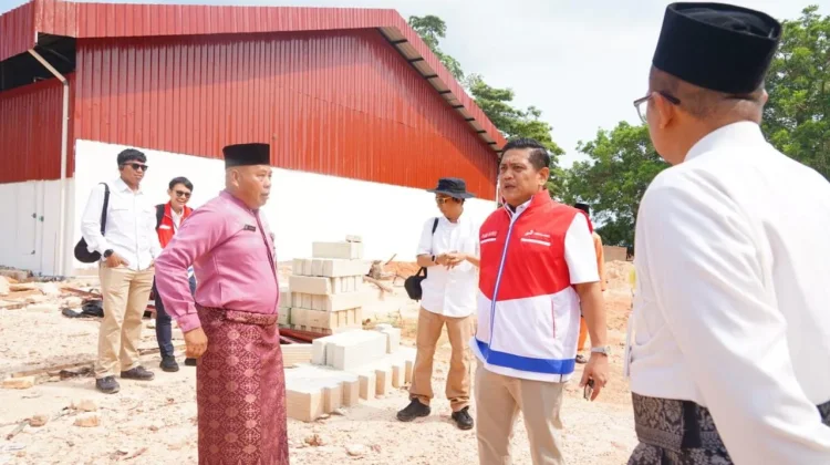 Komisaris Pertamina Patra Niaga Tinjau Calon Lokasi SPBUN Galang Baru