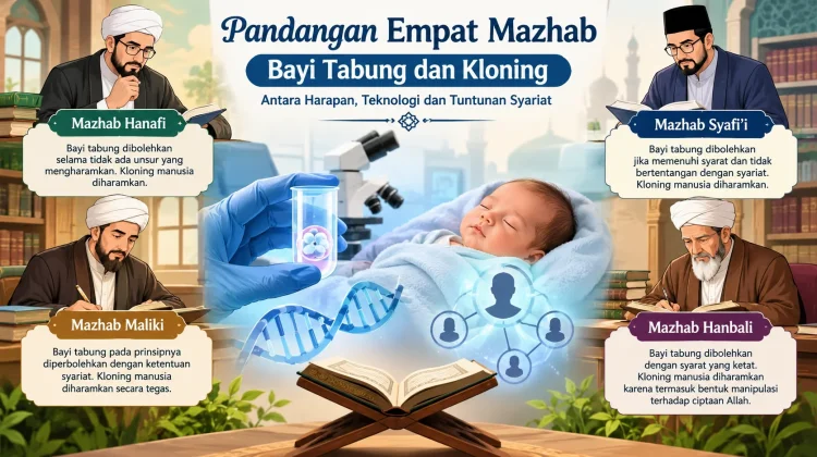 Pandangan Empat Mazhab, Bayi Tabung dan Kloning