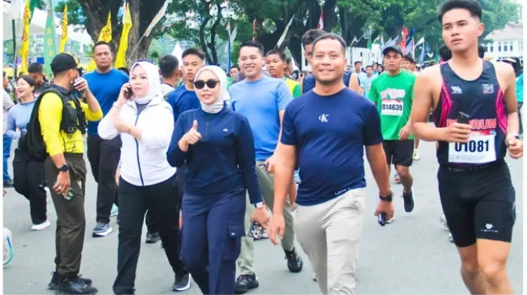 Bupati Labuhanbatu Ikuti Fun Run 5K HUT ke-81 TNI