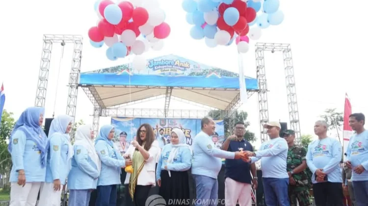 Bupati Tutup Resmi Jambore Anak Asahan 2026