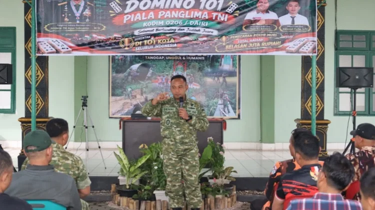 Semarak HUT ke-81 TNI, Kodim 0206/Dairi Gelar Orado 101 Piala Panglima TNI
