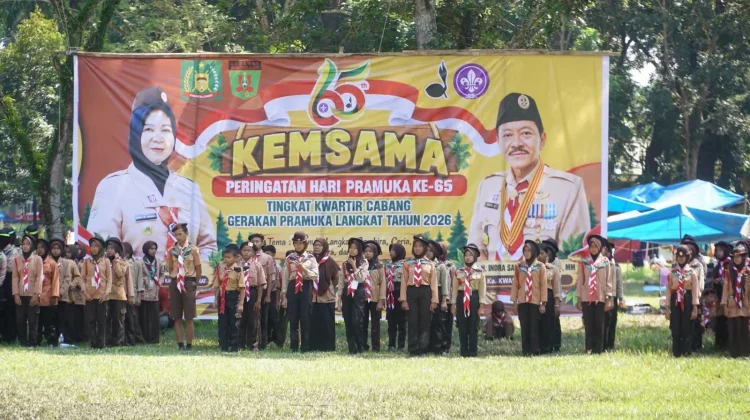 Plt. Bupati Langkat: Pramuka Harus Melahirkan Generasi Terampil dan Mandiri
