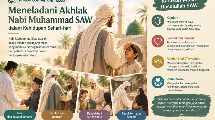 Meneladani Akhlak Nabi Muhammad SAW dalam Kehidupan Sehari-hari