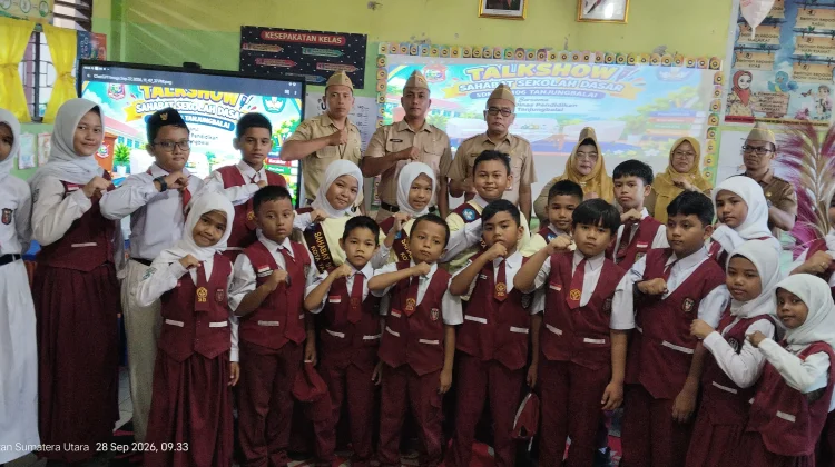 Dinas Pendidikan Tanjungbalai Gelar Talkshow Sahabat Sekolah Dasar di SDN 132406