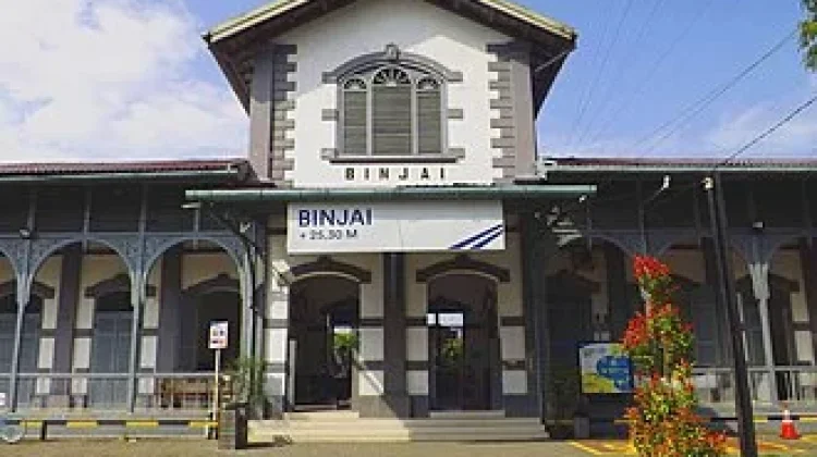 Sudah Ada sejak 1887, Ini Cerita di Balik Stasiun Binjai