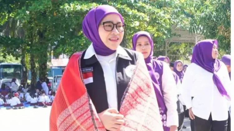 Ketua TP Posyandu Labusel Lakukan Pembinaan di Yayasan PKMI Methodist Aek Batu
