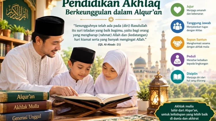 Pendidikan Akhlaq Berkeunggulan dalam Alquran