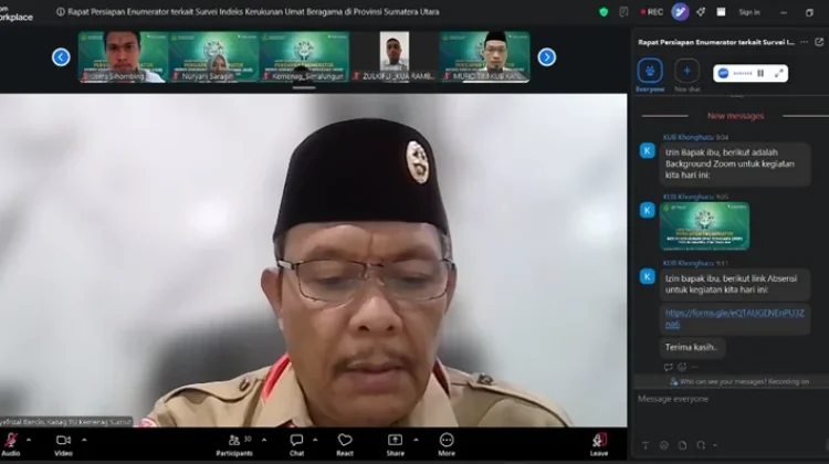 Enumerator Sumut Siap Sukseskan Survey Indeks KUB Tahun 2026