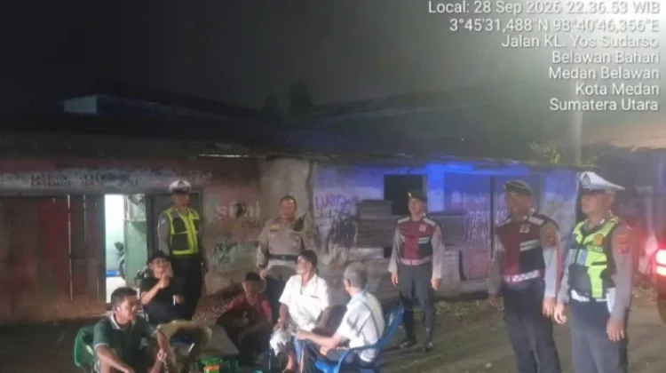 Patroli KRYD Polres Pelabuhan Belawan Sasar Daerah Rawan 3C dan Tawuran