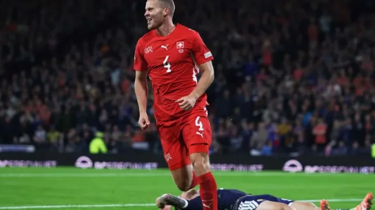 Swiss Libas Skotlandia yang Bermain dengan 10 Pemain di Nations League