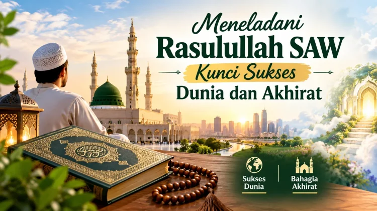 Meneladani Rasulullah SAW kunci sukses dunia dan akhirat