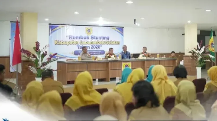Pemkab Labusel Perkuat Komitmen Bersama Cegah Stunting