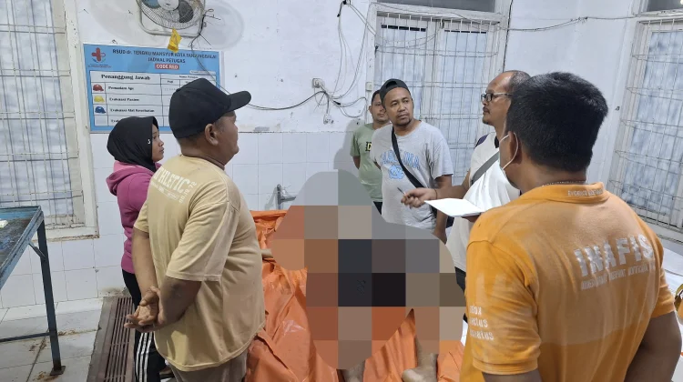 Pria 42 Tahun Ditemukan Meninggal Dunia Terapung di Sungai Tanjungbalai