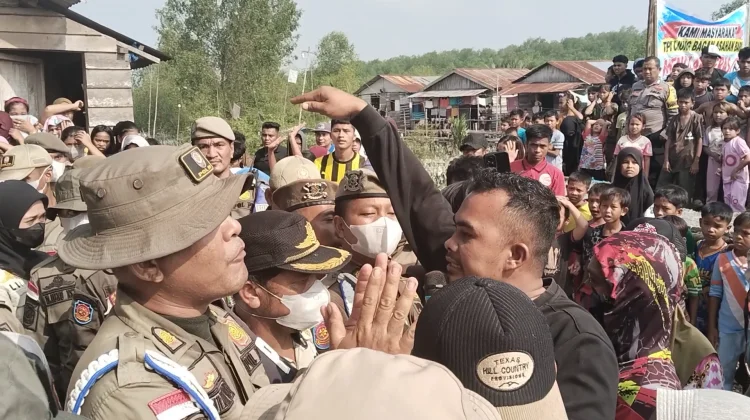 Warga Desa Bagan Asahan Minta Kompensasi Lahan Pembangunan KNMP