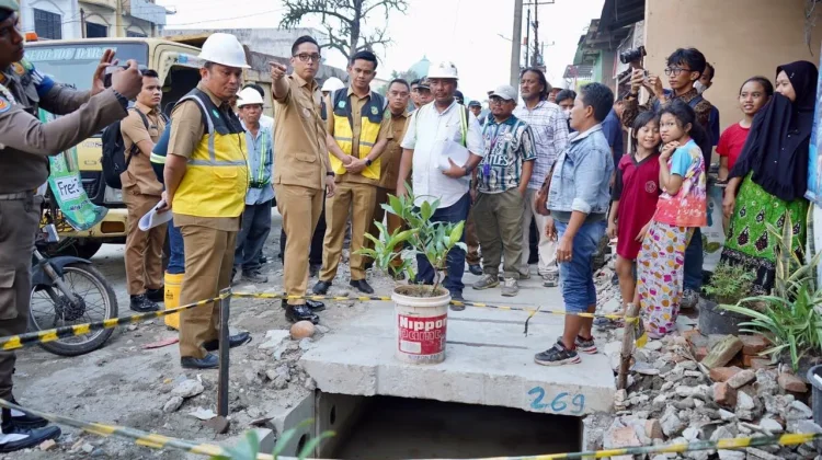 Penanganan Banjir Jadi Prioritas, Rico Beri Atensi Khusus U-Ditch di Indra Kasih