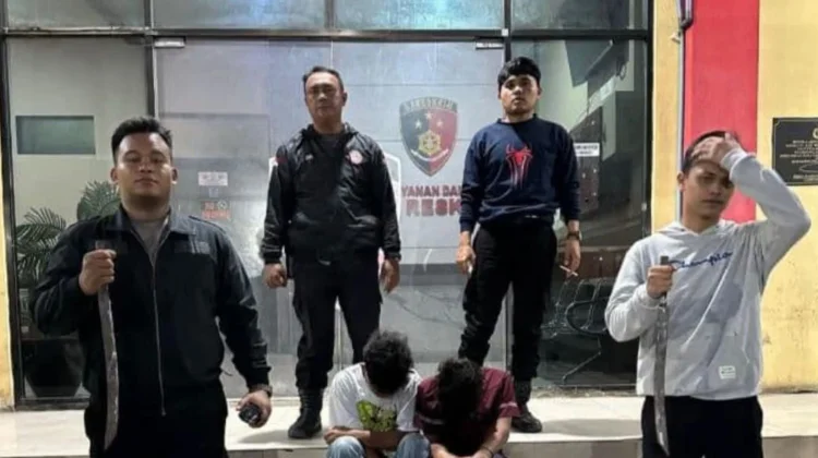 Polisi Amankan Dua Remaja setelah Laporan Tawuran di Belawan