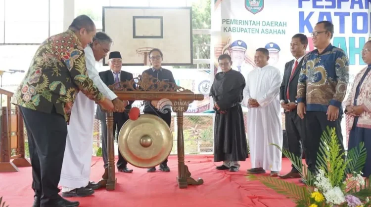 Buka Pesparani Katolik, Bupati Asahan Apresiasi Terselenggara Acara