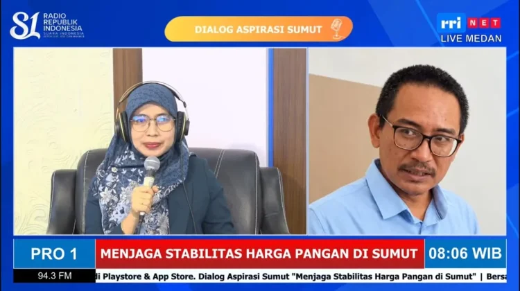 Pemerintah Daerah Mengendalikan Inflasi Pangan di Sumut