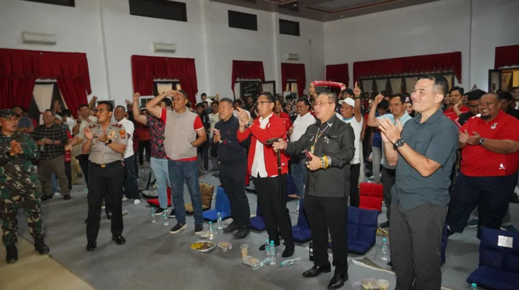 Indonesia Juara FIFA ASEAN Cup 2026, Gemuruh Nobar Bareng Wali Kota Medan Pecah
