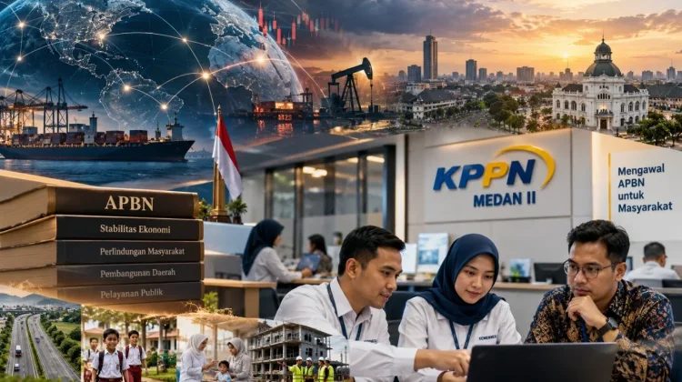 KPPN Medan II Pastikan APBN Tetap Bergerak di tengah Gejolak Global