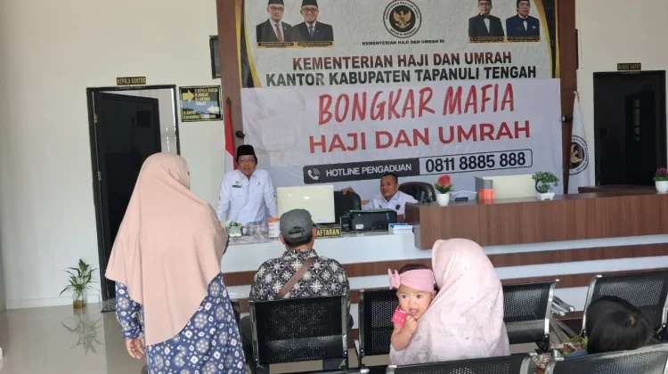 Kemenhaj Tapteng Jelaskan Estimasi Keberangkatan Haji