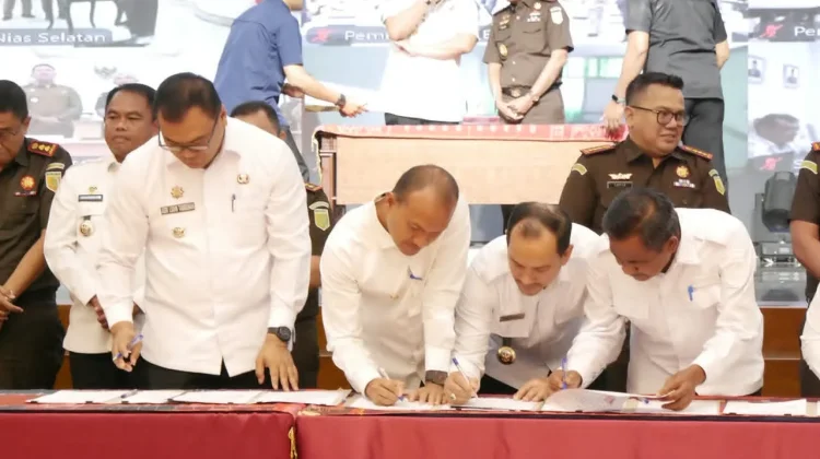 Pemkot Tanjungbalai Teken MoU Program Jaksa Sahabat Pendidik