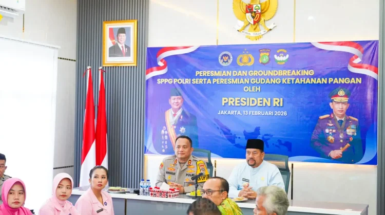 Bupati Batu Bara Ikuti Peresmian SPPG Dukung Ketahanan Pangan