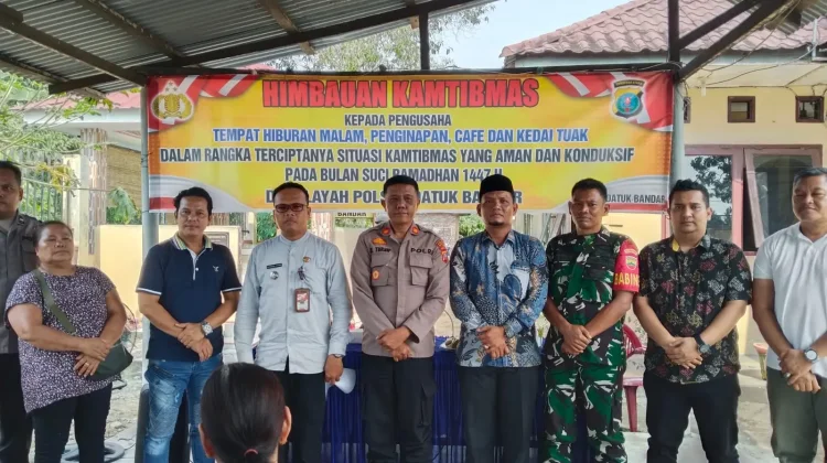 Polsek Datuk Bandar Himbau THM Tutup Selama Ramadan