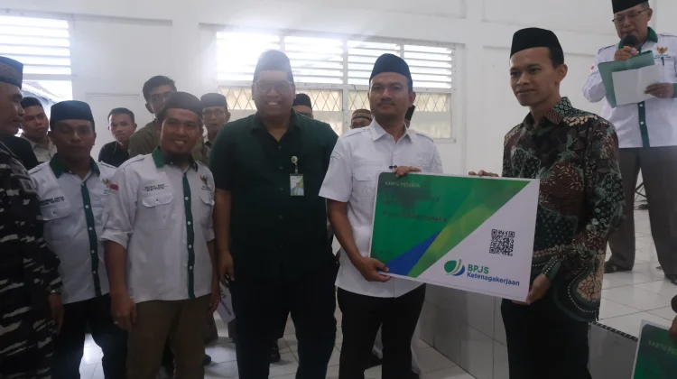 Pemkot Tanjungbalai Beri Jaminan BPJS Ketenagakerjaan Bagi Marbot-Imam
