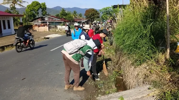 Gerakan ASRI di Berampu Disambut Antusias Warga